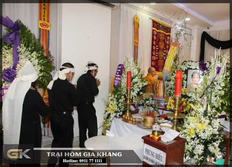 Các dịch vụ tang lễ trọn gói giá rẻ tại TRẠI HÒM GIA KHANG