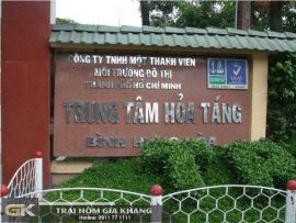 Dịch vụ hỏa táng tại lò thiêu Bình Hưng Hòa